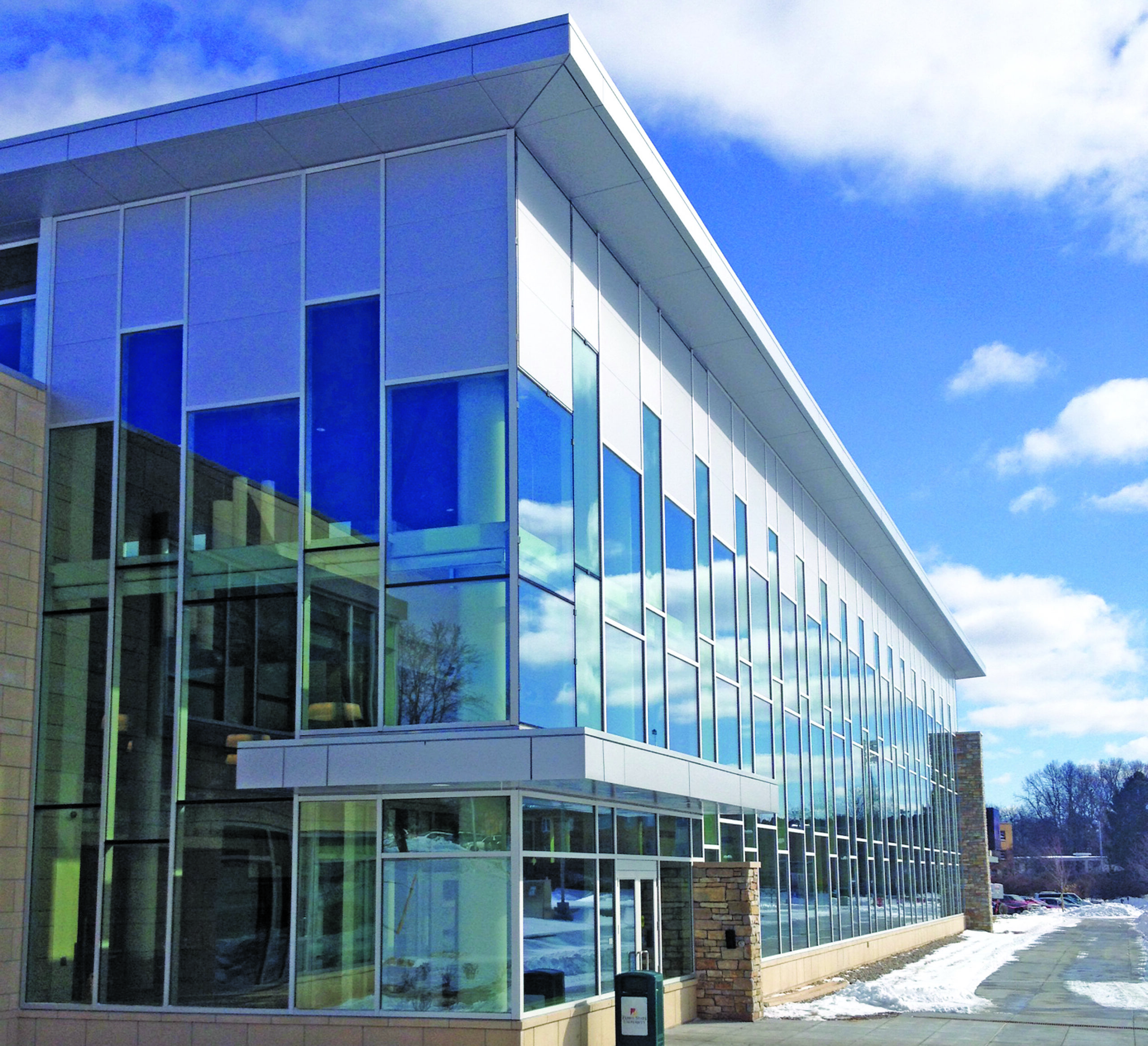commercial glass building