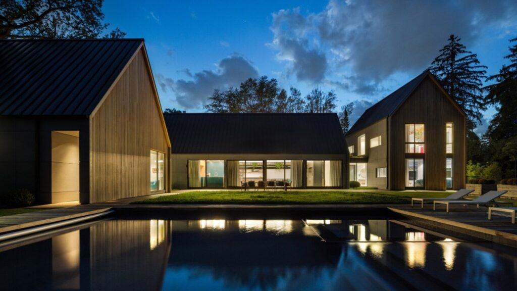 huge vacation house with a pool