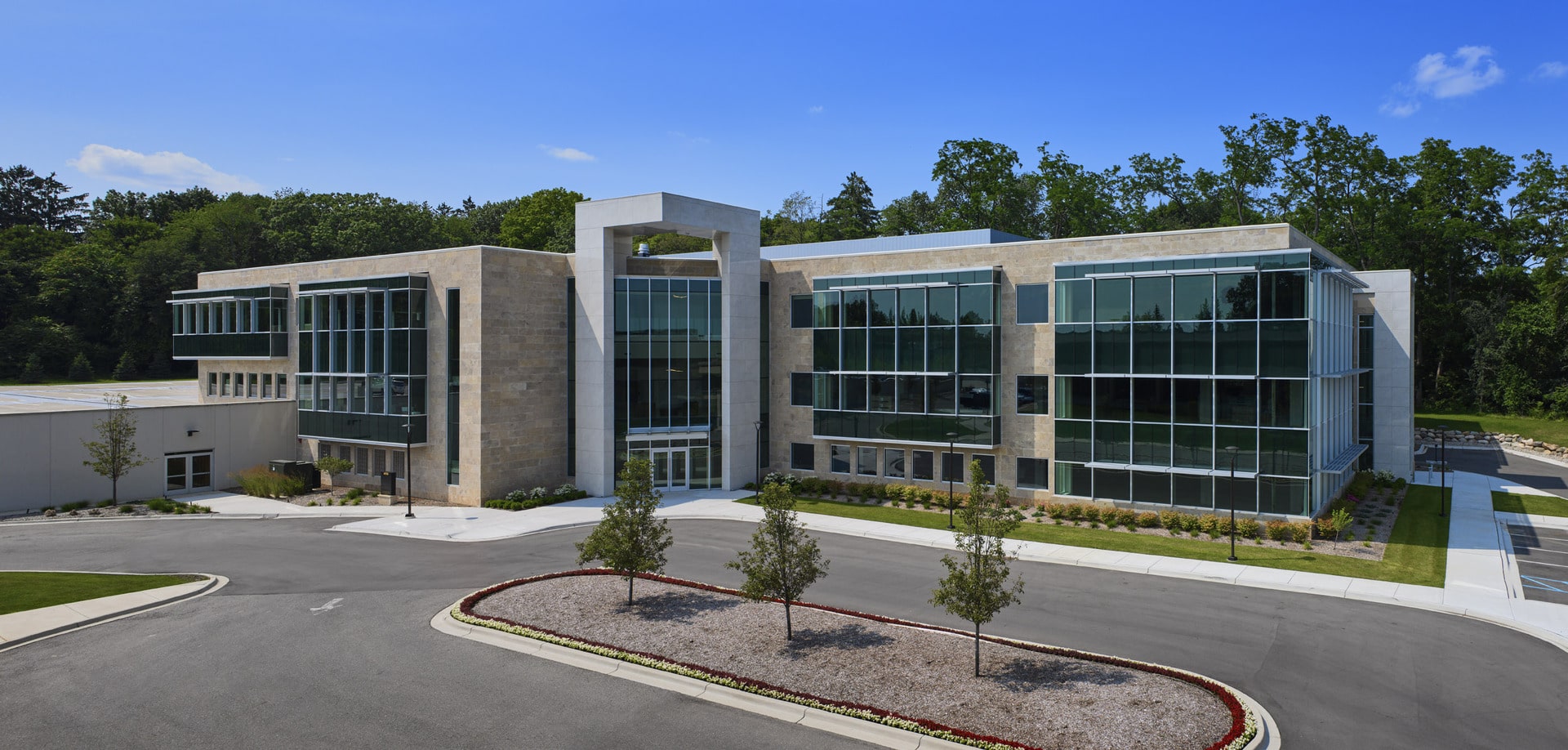 building with glass wall